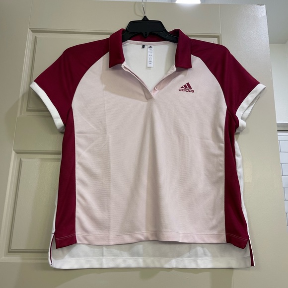 Adidas Women’s Colorblock Polo - Picture 2 of 10